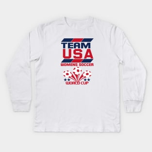 Team USA Soccer Kids Long Sleeve T-Shirt